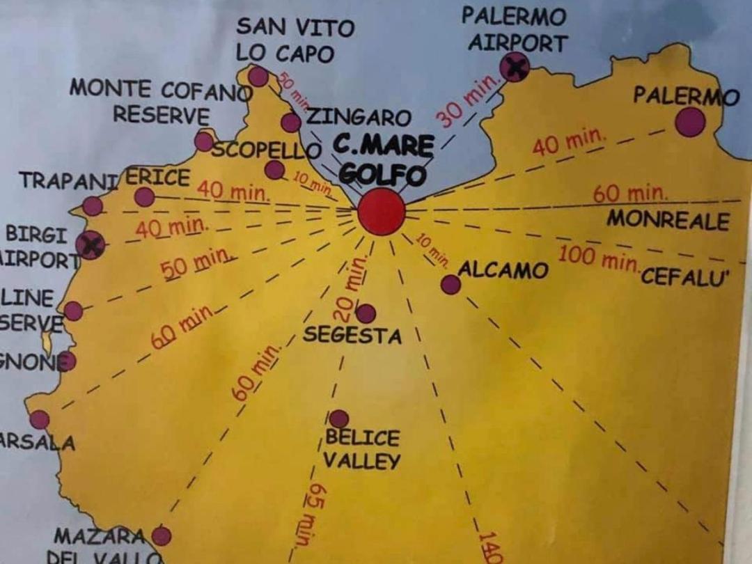 Casa Vacanza Corallo Castellammare del Golfo Eksteriør billede